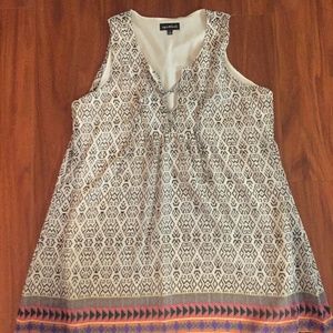 Exotic Print Sequin Heart dress